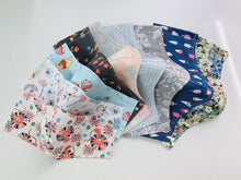 Load image into Gallery viewer, Light Blue Eyelet Fabric Mask