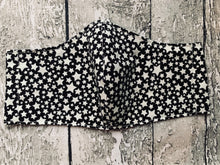 Load image into Gallery viewer, Glow In the Dark Stars Fabric Mask