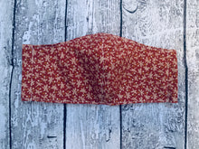 Load image into Gallery viewer, Rustic Dancing Flowers Mask