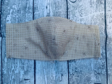 Load image into Gallery viewer, Beige Falling Leaves Mask