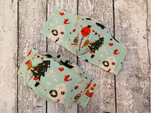 Load image into Gallery viewer, Christmas Holiday Party Kirigami Mask