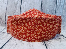 Load image into Gallery viewer, Rustic Dancing Flowers Kirigami Mask