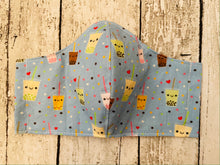 Load image into Gallery viewer, Blue Boba Life Mask