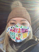 Load image into Gallery viewer, Ode to Talavera Kirigami Mask