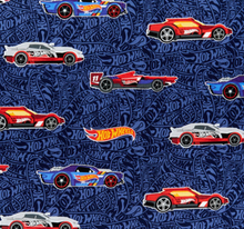 Load image into Gallery viewer, Blue Hot Wheels Cars Kirigami Mask