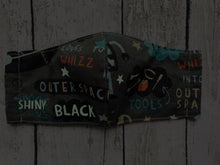 Load image into Gallery viewer, Glow In the Dark Outer Space Fabric Mask