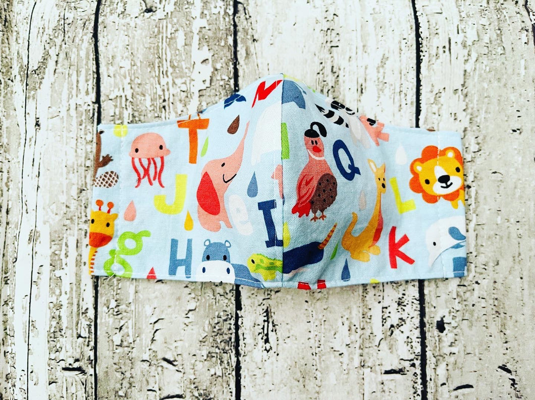 Animals in the Alphabet Mask