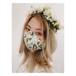 Wild and Bloomin' in Ivory Mask