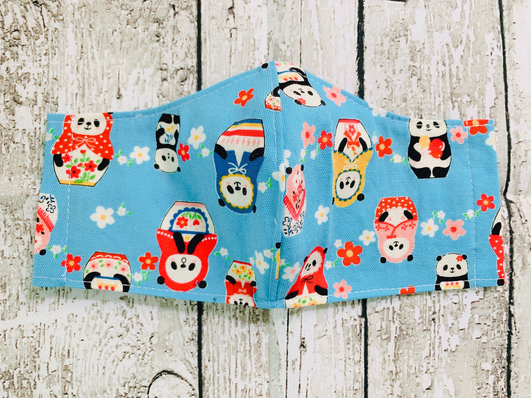 Pandas Galore Canvas Mask