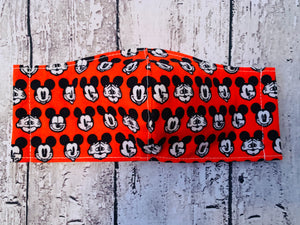 Red Mickey Expressions Kirigami Mask