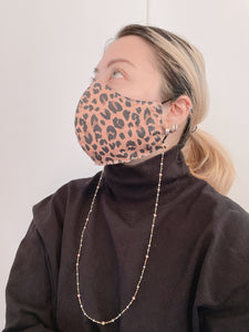 Crystal Bead Mask Chain