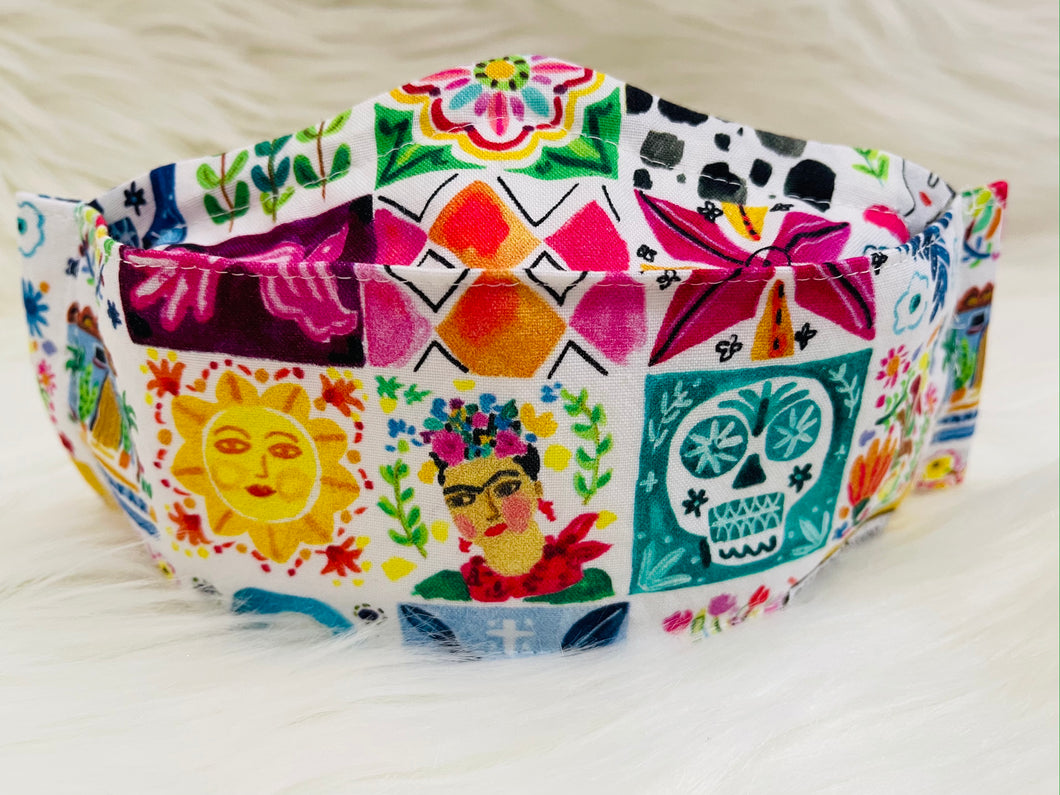 Ode to Talavera Kirigami Mask